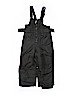Cherokee 100% Polyester Solid Gray Snow Pants With Bib Size 3T - photo 1