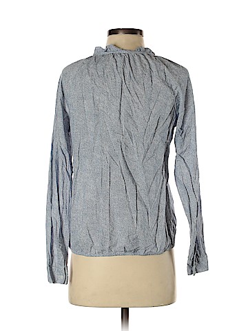 Ann Taylor LOFT Long Sleeve Button-Down Shirt (view 2)