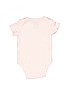 First Impressions 100% Cotton Pink Short Sleeve Onesie Size 0-3 mo - photo 2