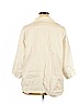 Allen Allen 100% Linen White 3/4 Sleeve Button-Down Shirt Size 1X - photo 2