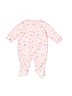 Carter's 100% Polyester Print Pink Long Sleeve Outfit 0-3 MO / 3 MO - photo 2