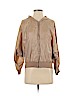 Love Culture 100% Nylon Tan Jacket Size S - photo 1