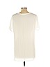 Lush 100% Polyester White Short Sleeve Blouse Size L - photo 2