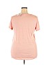 Planet Gold Pink Short Sleeve Top Size XXL - photo 2