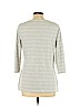 A New Day 100% Cotton Gray 3/4 Sleeve Top Size XL - photo 2