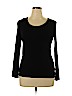 Cynthia Rowley TJX Black Long Sleeve T-Shirt Size XL - photo 1