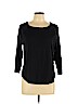 Mossimo Supply Co. Black Long Sleeve T-Shirt Size L - photo 1