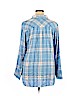 Old Navy 100% Rayon Blue Long Sleeve Button-Down Shirt Size XL - photo 2