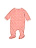 Carter's 100% Polyester Polka Dots Pink Long Sleeve Outfit Size Newborn - photo 2