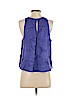 Maeve by Anthropologie 100% Linen Purple Sleeveless Blouse Size S - photo 2