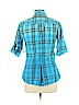 Vintage DCC 100% Cotton Blue Short Sleeve Button-Down Shirt Size L - photo 2