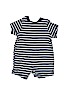 Carter's 100% Cotton Stripes Blue Short Sleeve Outfit 0-3 MO / 3 MO - photo 2