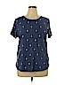 Old Navy 100% Cotton Blue Short Sleeve T-Shirt Size XL - photo 1