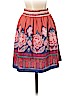 Forever 21 100% Polyester Orange Casual Skirt Size S - photo 1