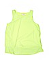 GB Girls 100% Polyester Solid Yellow Sleeveless Blouse Size XL (kids) - photo 1