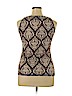 Go Girl! 100% Polyester Brown Sleeveless Blouse Size XL - photo 2