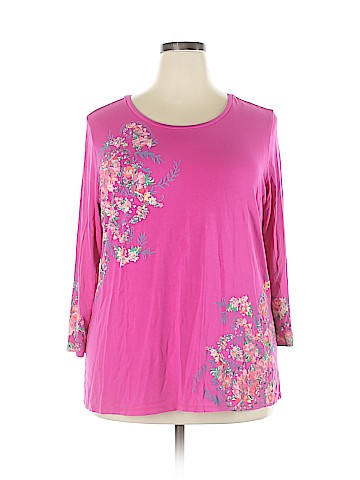 Investments II 3/4 Sleeve Top (view 1)