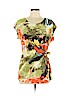 Melanie Lyne Green Short Sleeve Top Size L - photo 1