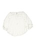 Justice 100% Viscose White 3/4 Sleeve Top Size 12 - photo 1