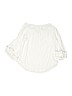 Justice 100% Viscose White 3/4 Sleeve Top Size 12 - photo 2
