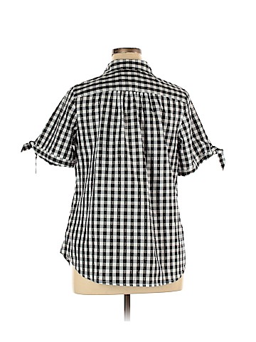 Roaman's Short Sleeve Button-Down Shirt (view 2)