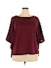 Assorted Brands Burgundy Pullover Sweater Size 3X - photo 1