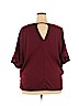 Assorted Brands Burgundy Pullover Sweater Size 3X - photo 2