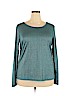 Faded Glory Teal Long Sleeve T-Shirt Size XXL - photo 1