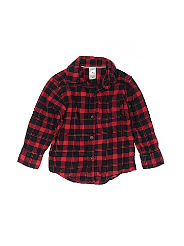 Carter's Long Sleeve Button-Down Shirt (view 1)