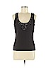 Alberto Makali Black Sleeveless Top Size L - photo 1