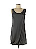 H&M 100% Polyester Gray Casual Dress Size 6 - photo 1