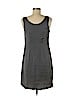 H&M 100% Polyester Gray Casual Dress Size 6 - photo 2