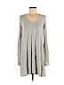 American Eagle Outfitters Gray Casual Dress Size M - photo 1