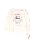 Little Lass White Long Sleeve Top 9-12 MO / 12 MO - photo 1