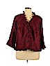DressBarn Burgundy Jacket Size 16 - photo 1