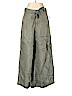 Gap Green Linen Pants Size 4 (petite) - photo 1