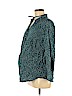Motherhood 100% Rayon Teal Long Sleeve Blouse Size M - photo 1