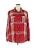 Mossimo Supply Co. 100% Rayon Red Long Sleeve Button-Down Shirt Size XXL - photo 1