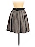 Amanda Uprichard 100% Silk Gray Silk Skirt Size P (petite) - photo 2