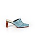 Nicole Blue Mule/Clog Size 9 - photo 1