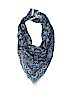 Ann Taylor 100% Cotton Print Blue Scarf One size - photo 1