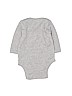Rabbit Skins Graphic Gray Long Sleeve Onesie 3-6 MO / 6 MO - photo 2