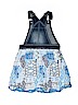 Jordache Blue Overall Dress Size 7 - 8 - photo 2
