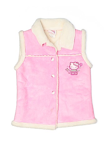 Hello Kitty Faux Fur Vest (view 1)