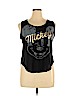 Disney 100% Polyester Black Sleeveless T-Shirt Size XL - photo 1