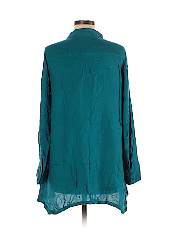 Motherhood Long Sleeve Button-Down Shirt (view 2)