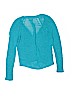 Justice Blue Cardigan Size 10 - photo 2