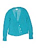 Justice Blue Cardigan Size 10 - photo 1