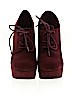 Steve Madden Burgundy Wedges Size 9 1/2 - photo 2