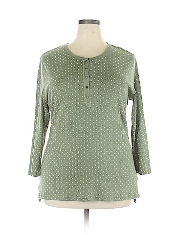 Chaps Long Sleeve Henley (view 1)